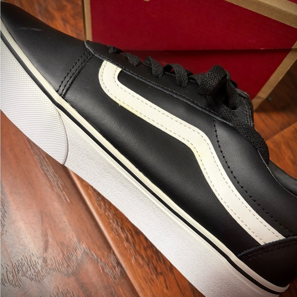 Vans Classic Black and White Sneakers - Picture 6 of 8